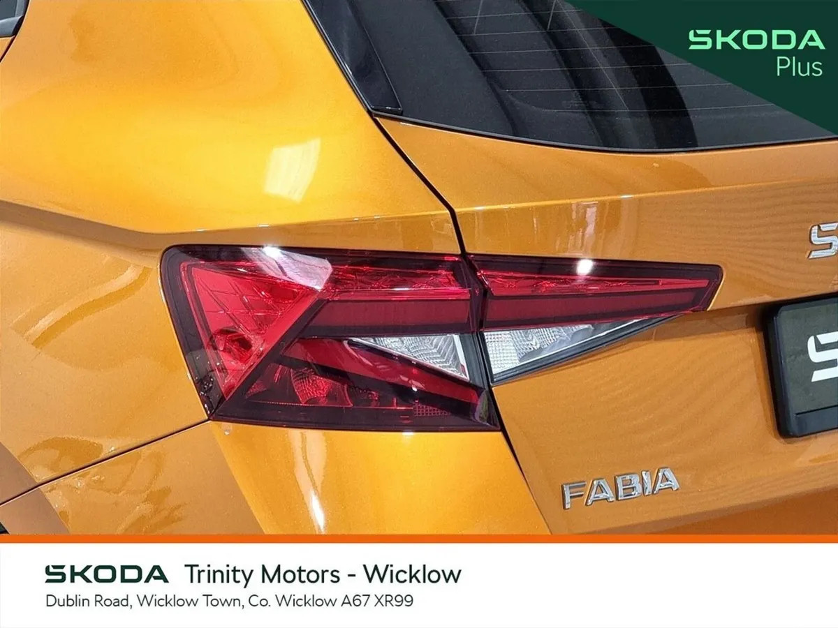 Skoda Fabia Hatchback, Petrol, 2024, Orange