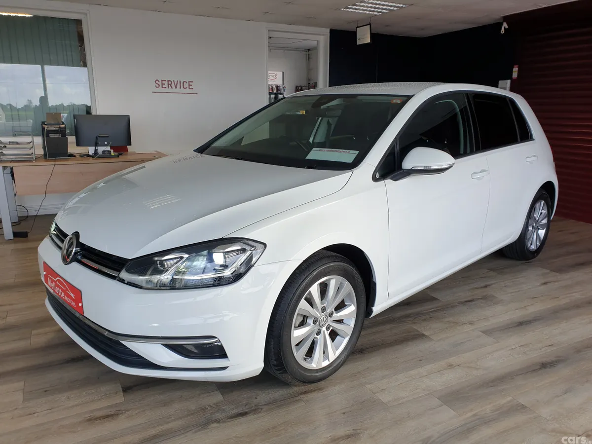 Volkswagen Golf Hatchback, Petrol, 2018, White