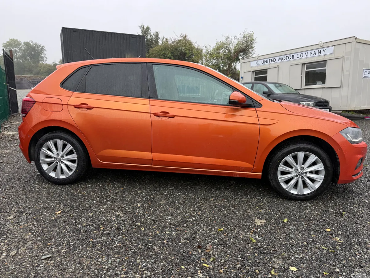 Volkswagen Polo Hatchback, Petrol, 2018, Orange