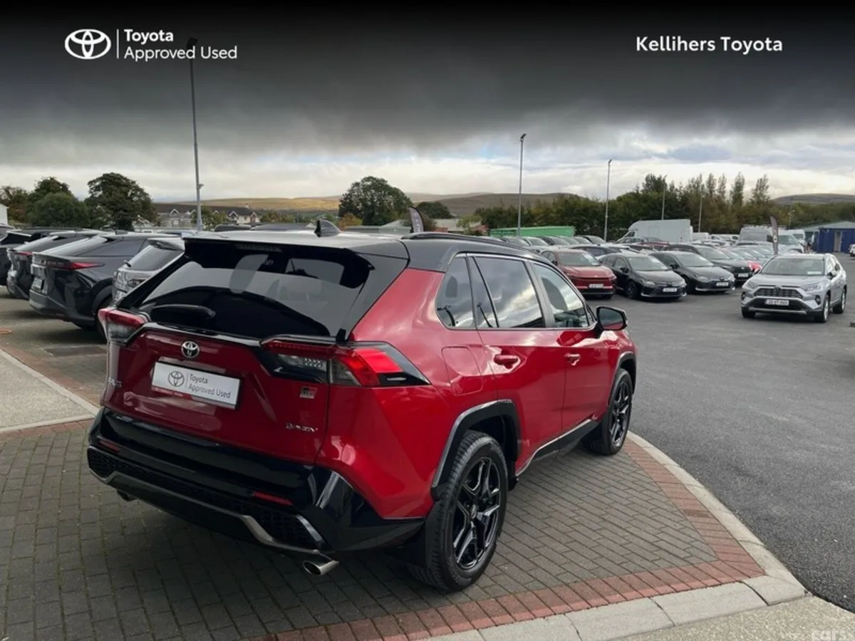 Toyota RAV4 Estate, Petrol Plug-in Hybrid, 2025, Red