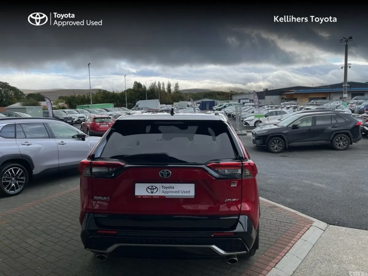 Toyota RAV4 Estate, Petrol Plug-in Hybrid, 2025, Red