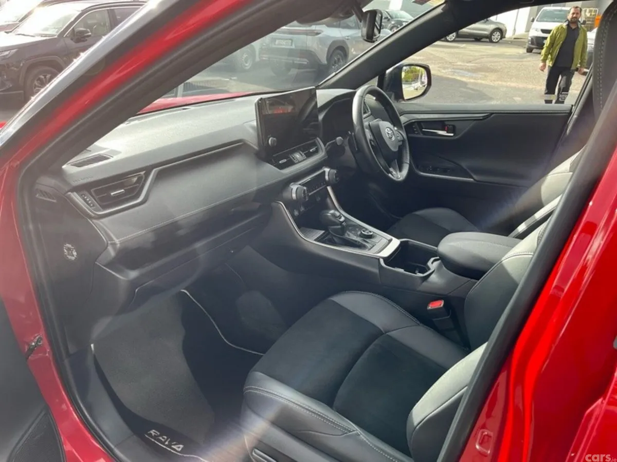 Toyota RAV4 Estate, Petrol Plug-in Hybrid, 2025, Red