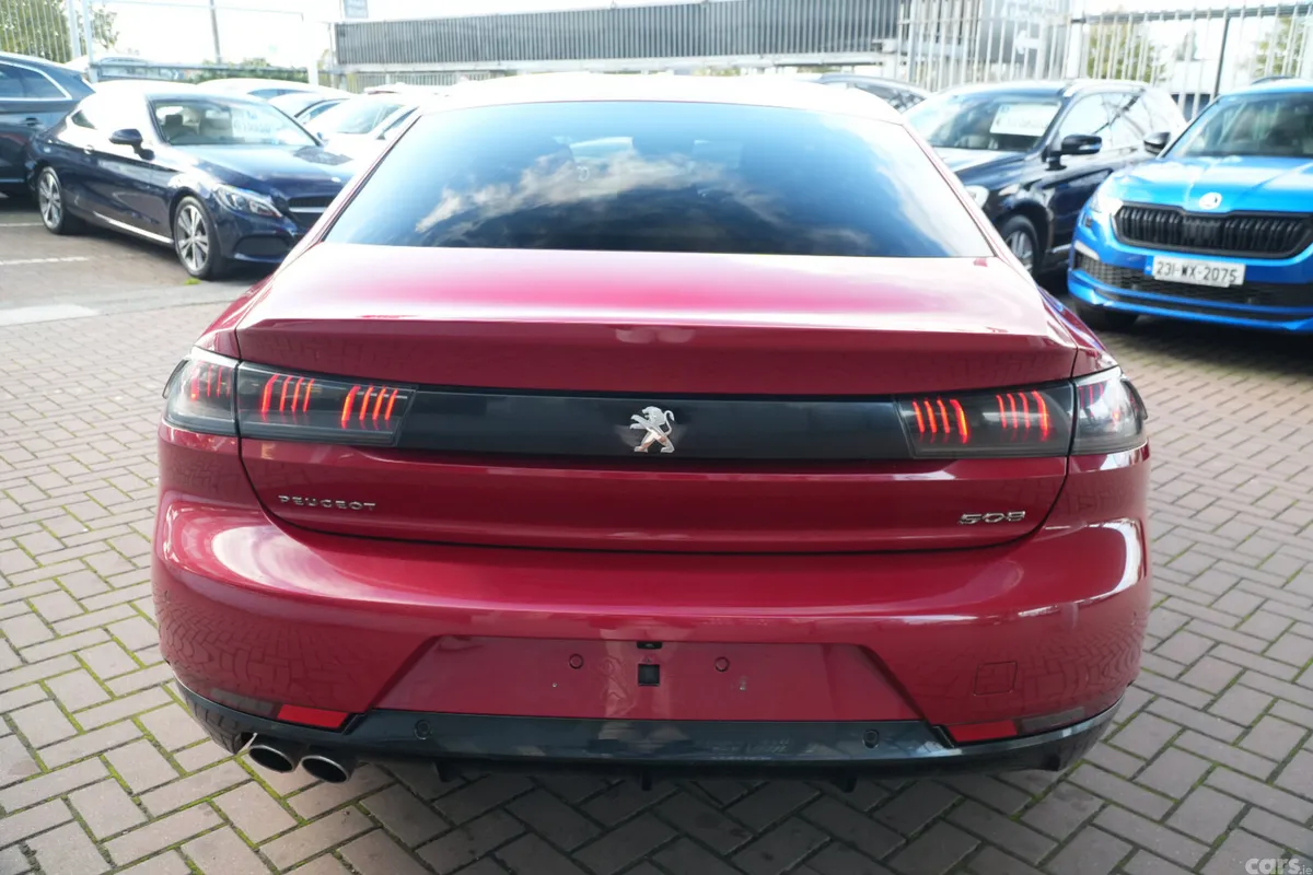 Peugeot 508 Saloon, Diesel, 2019, Red