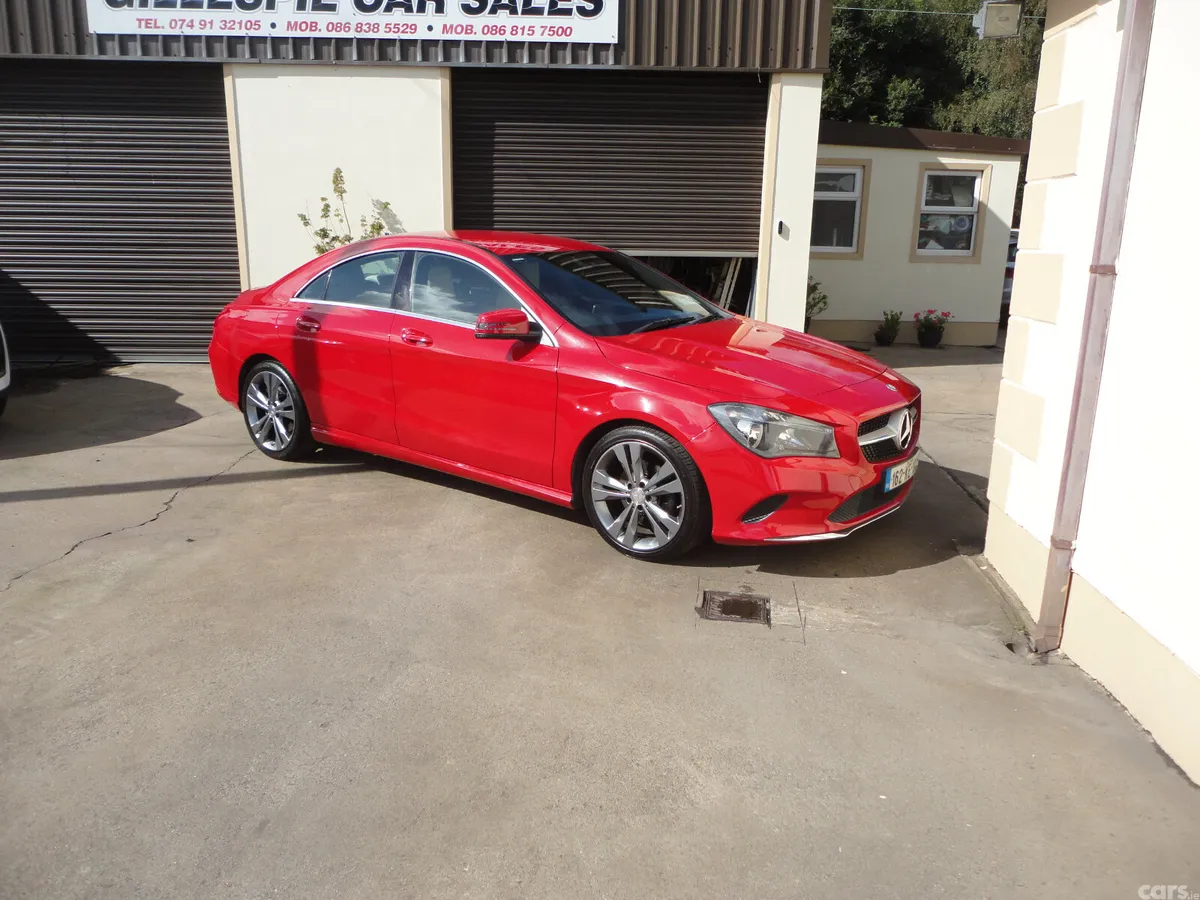 Mercedes-Benz CLA Saloon, Petrol, 2016, Red