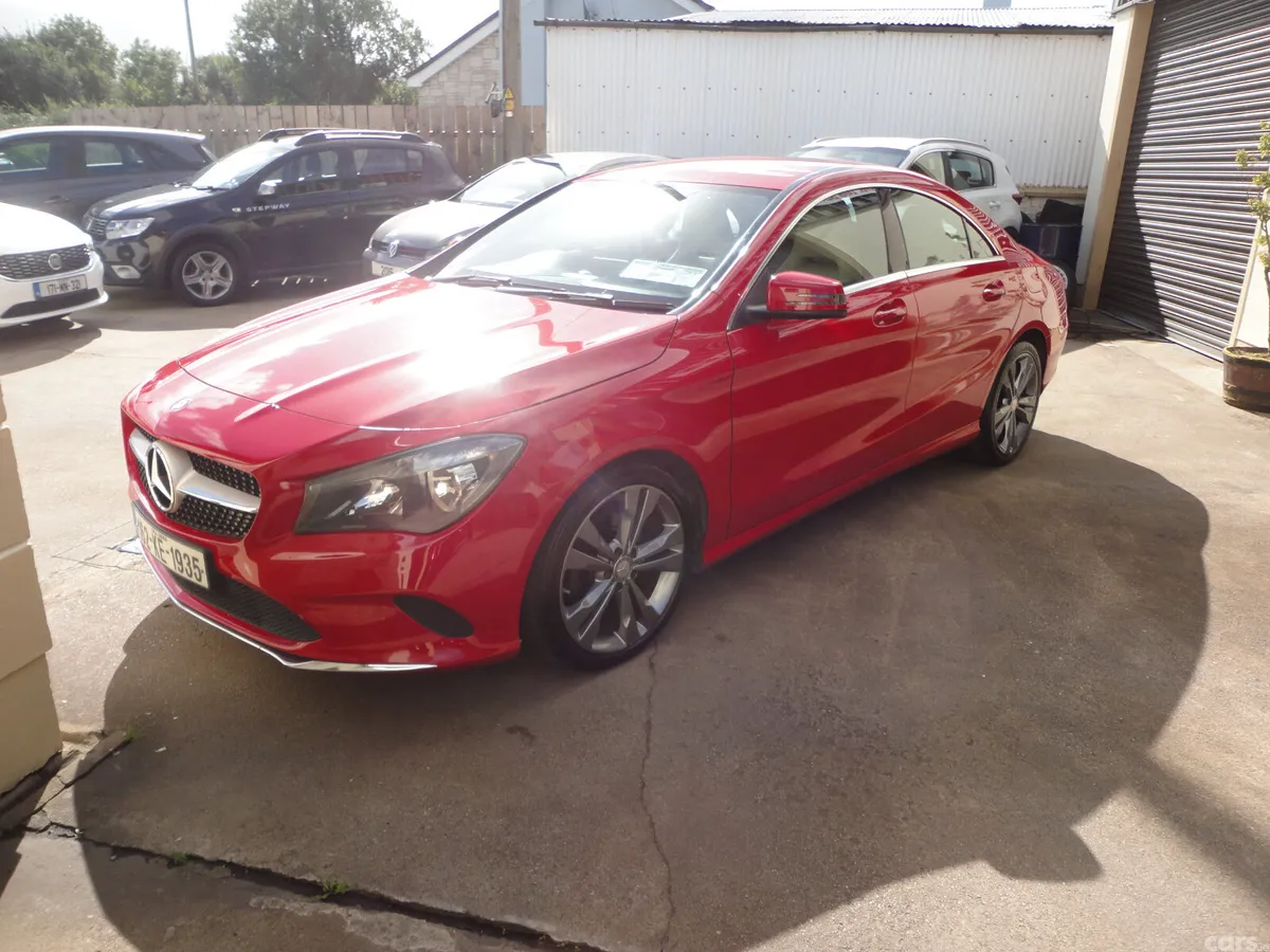 Mercedes-Benz CLA Saloon, Petrol, 2016, Red