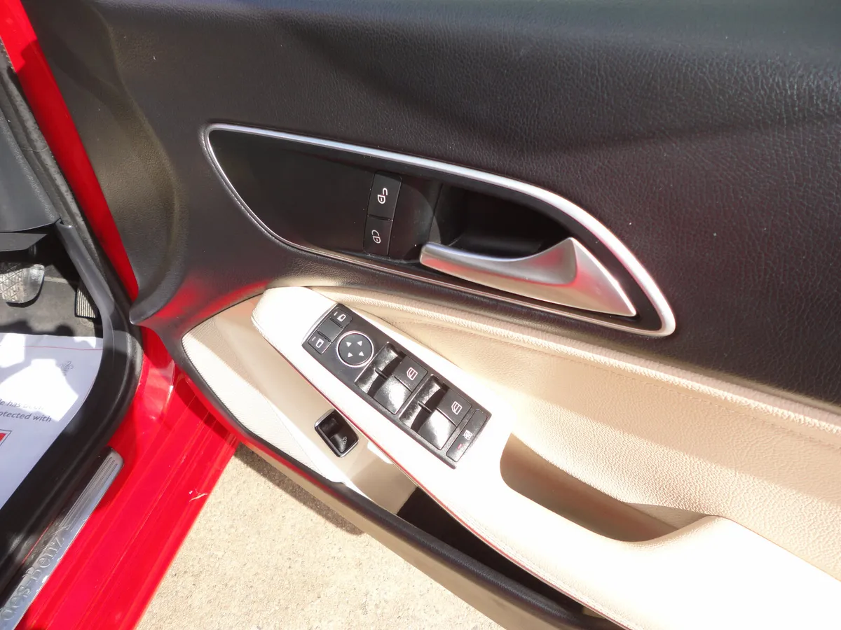 Mercedes-Benz CLA Saloon, Petrol, 2016, Red