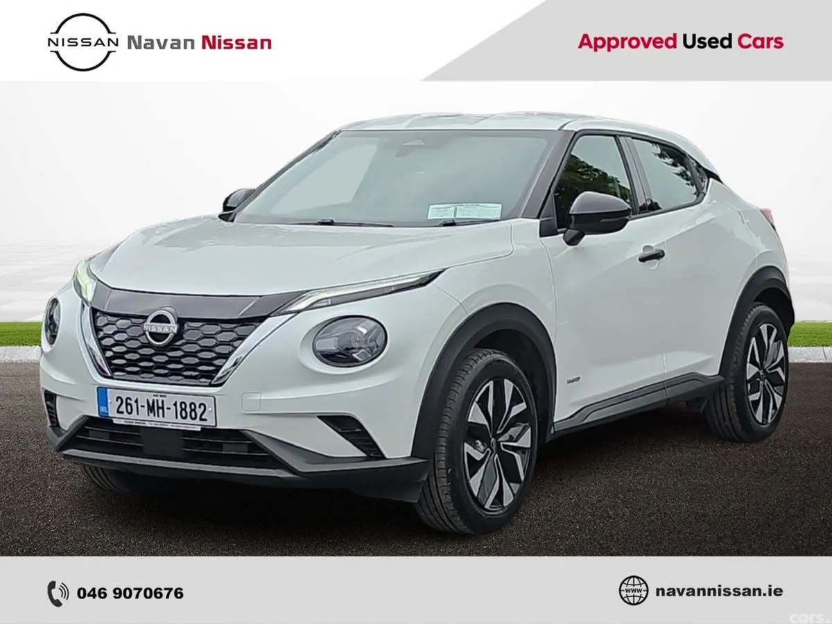 Nissan Juke SUV, Petrol Hybrid, 2026, White