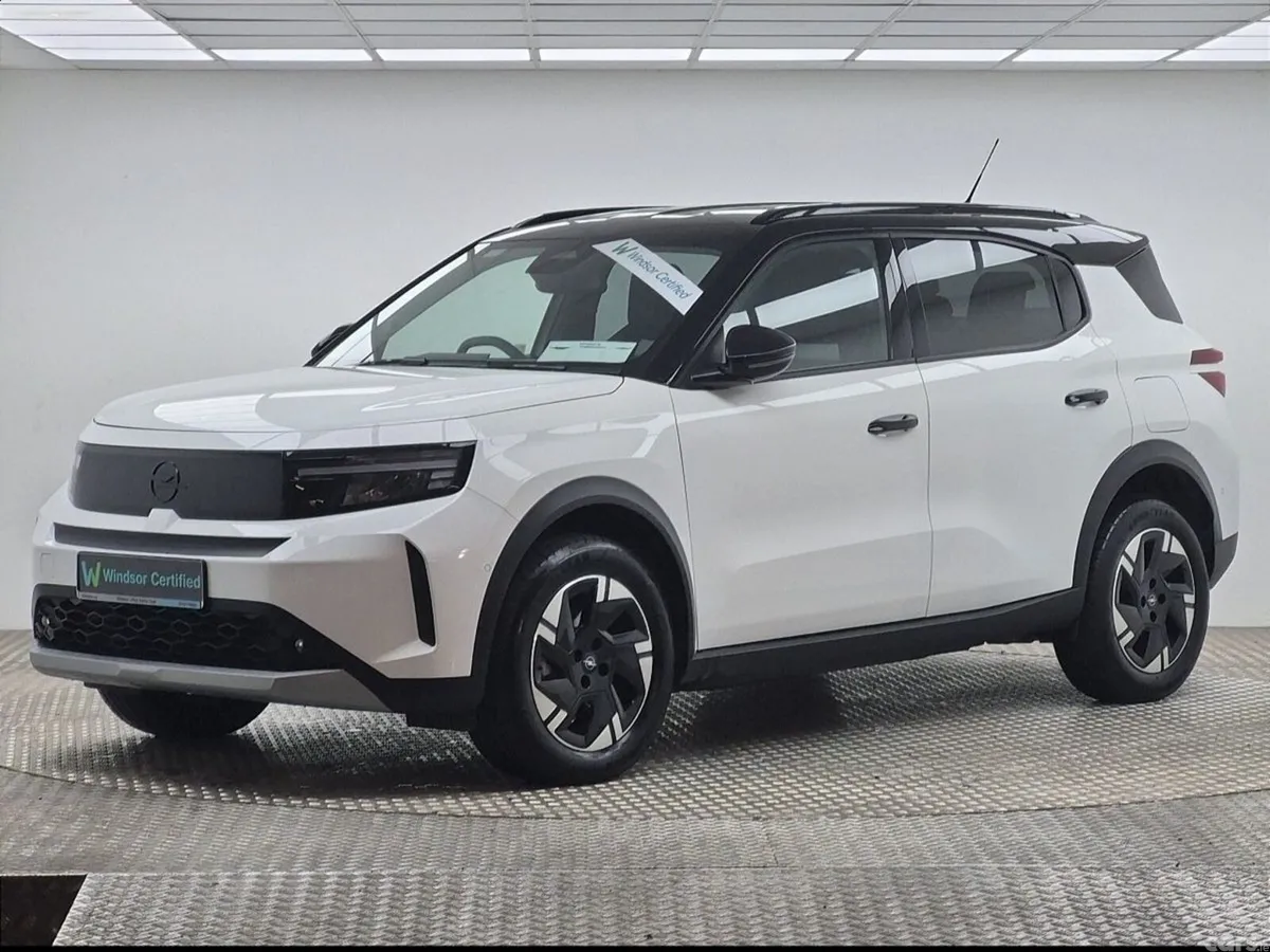 Opel Frontera SUV, Electric, 2026, White