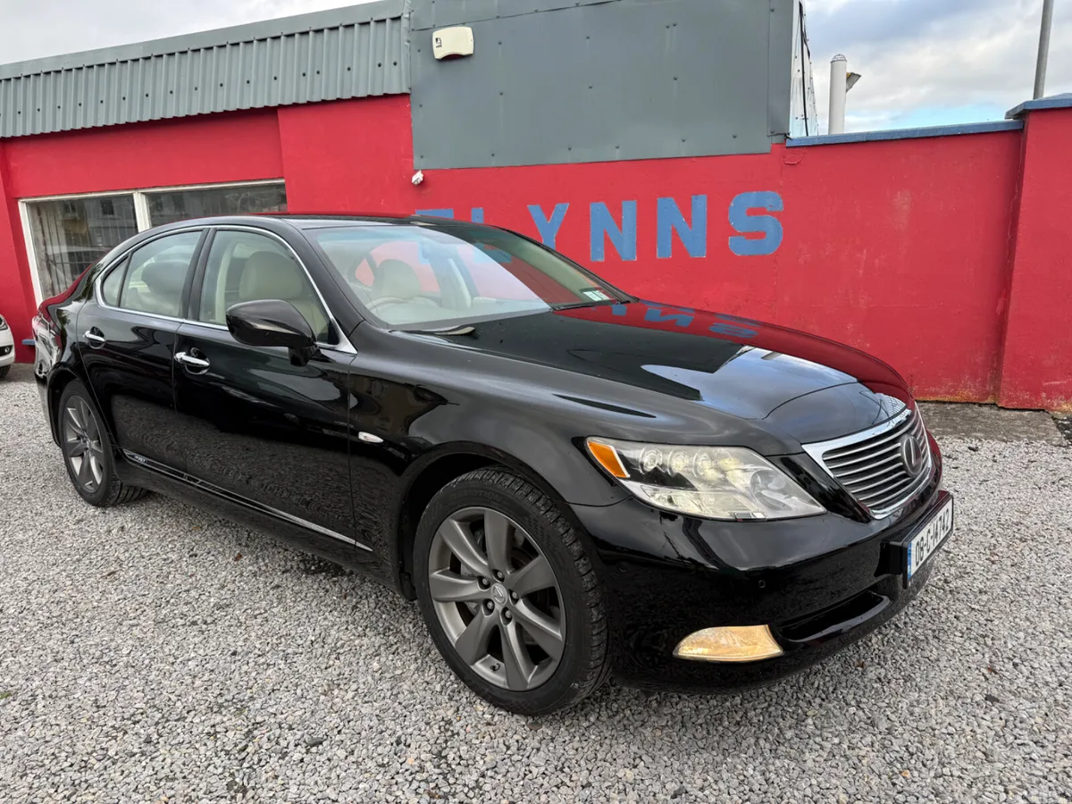Lexus LS Saloon, Petrol Hybrid, 2008, Black