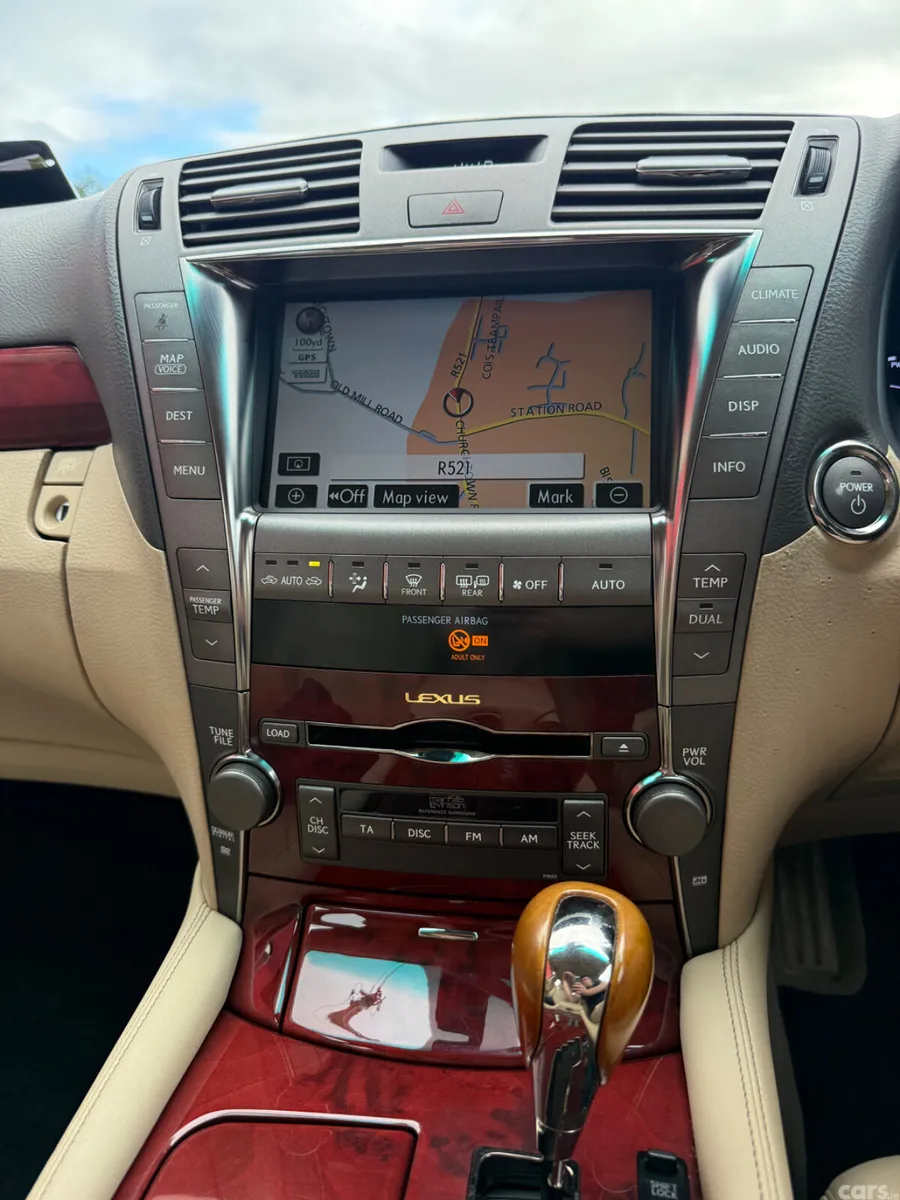 Lexus LS Saloon, Petrol Hybrid, 2008, Black