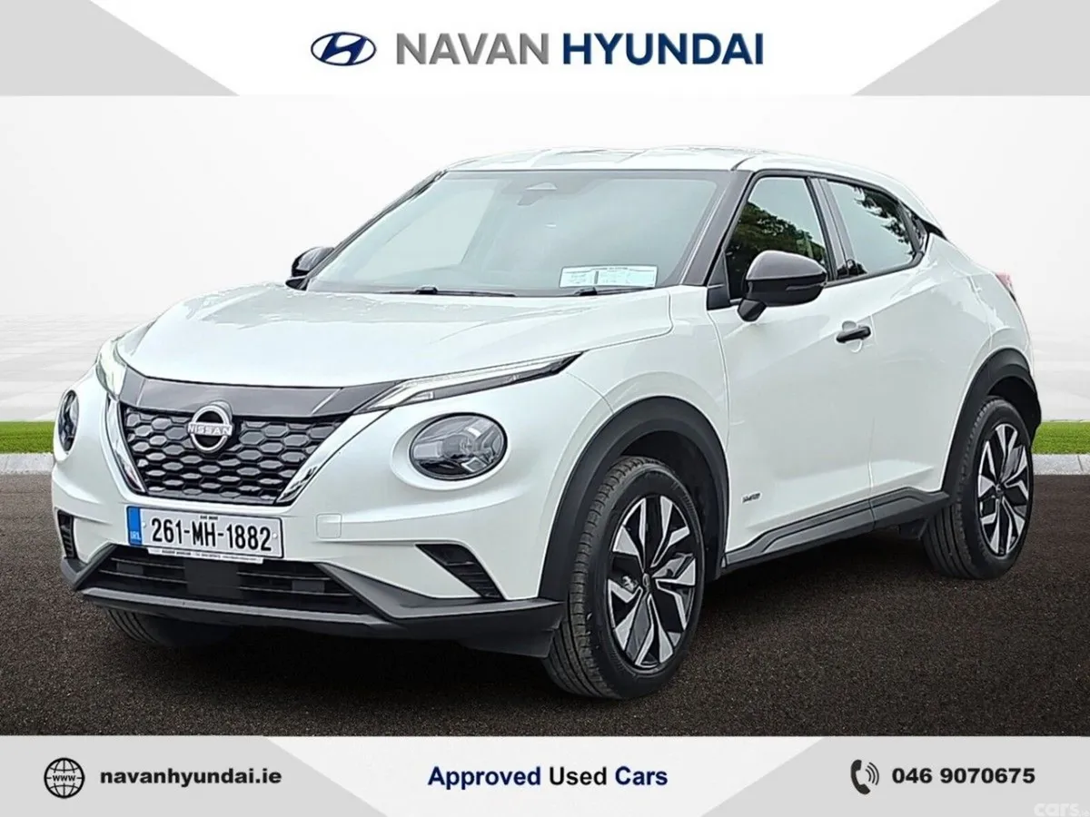 Nissan Juke SUV, Petrol Hybrid, 2026, White