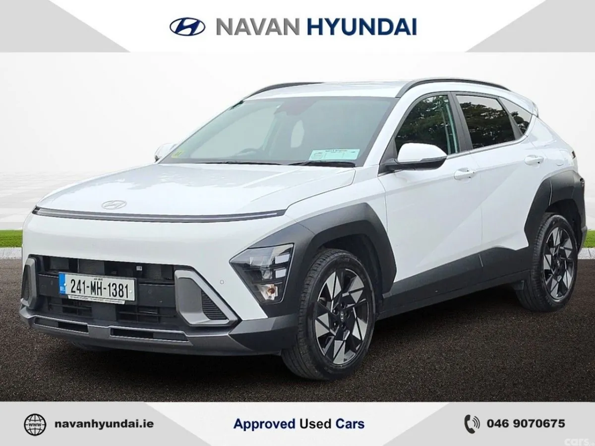 Hyundai KONA MPV, Petrol Hybrid, 2024, White