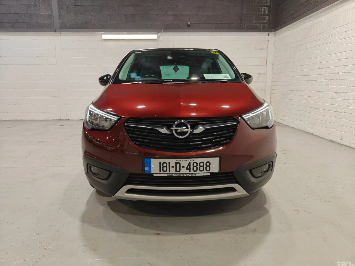 Opel Crossland X SUV, Petrol, 2018, Red