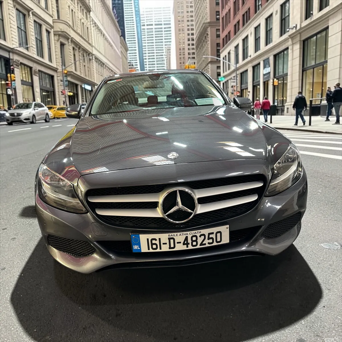 Mercedes-Benz C-Class Saloon, Petrol, 2016, Grey