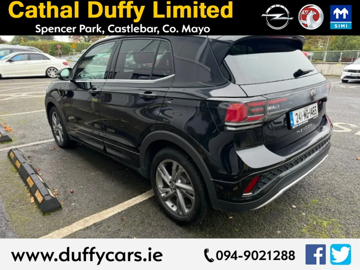 Volkswagen T-Cross SUV, Petrol, 2024, Black