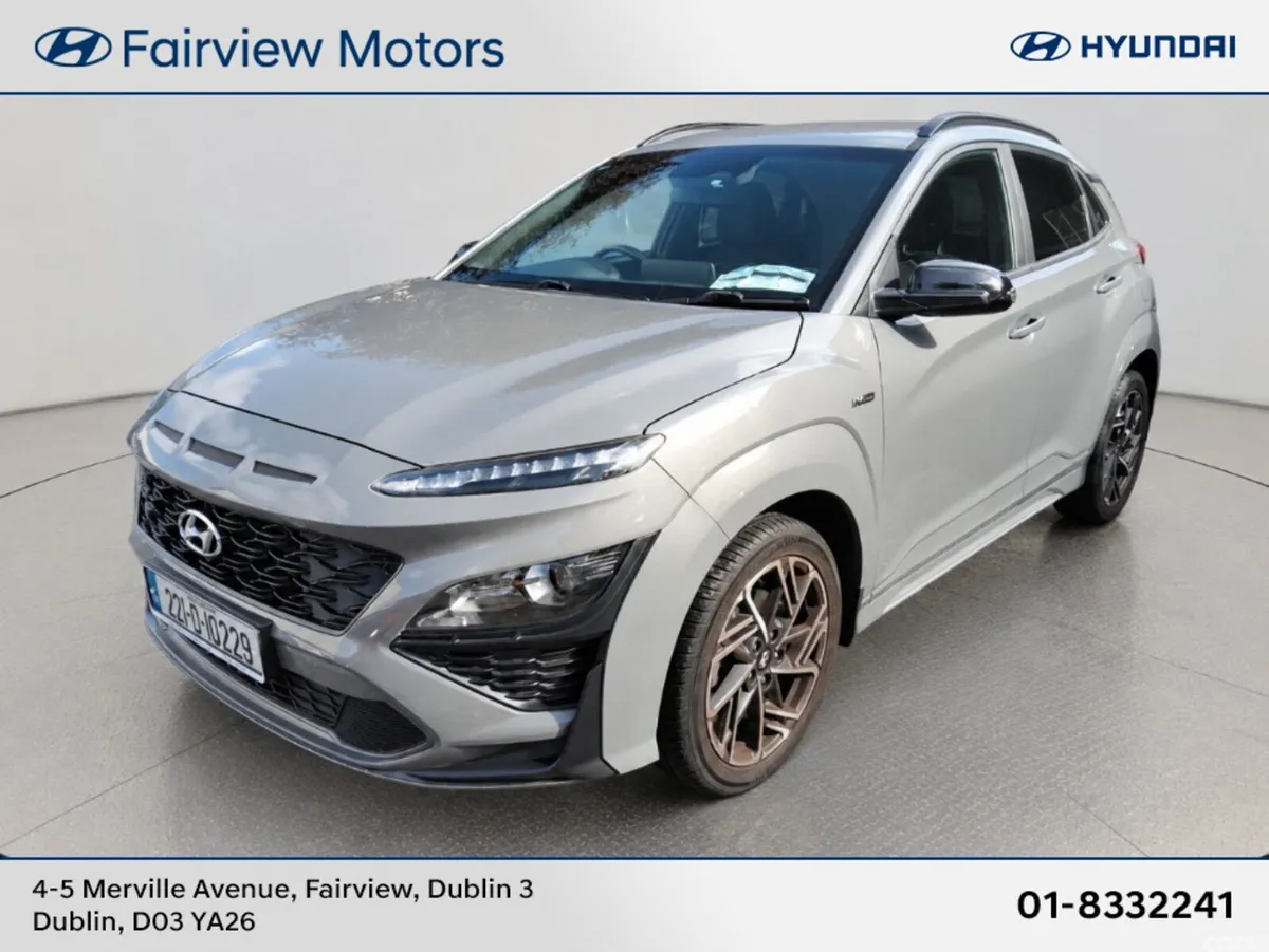 Hyundai KONA SUV, Petrol, 2022, Grey