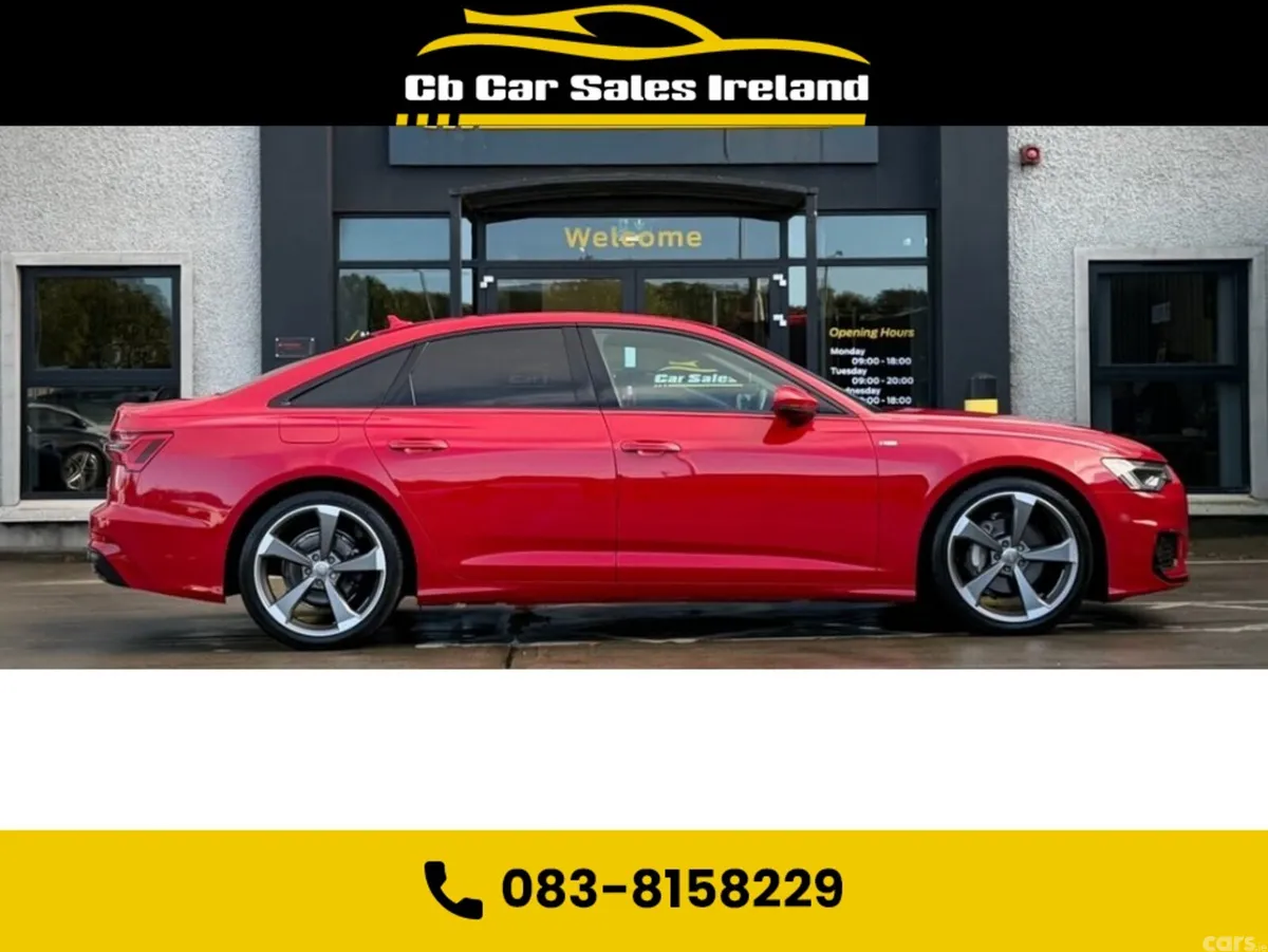 Audi A6 Saloon, Diesel, 2022, Red