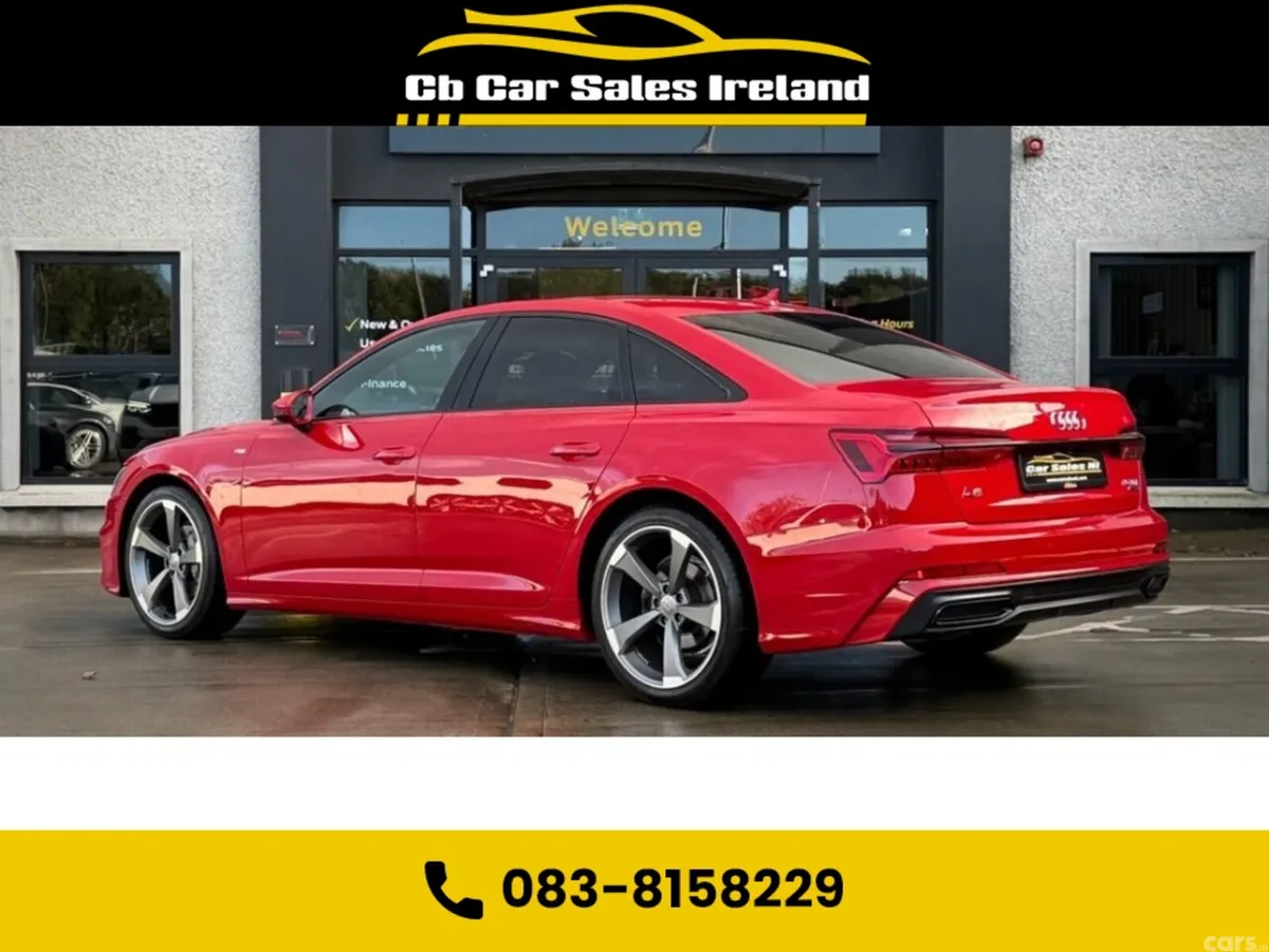 Audi A6 Saloon, Diesel, 2022, Red