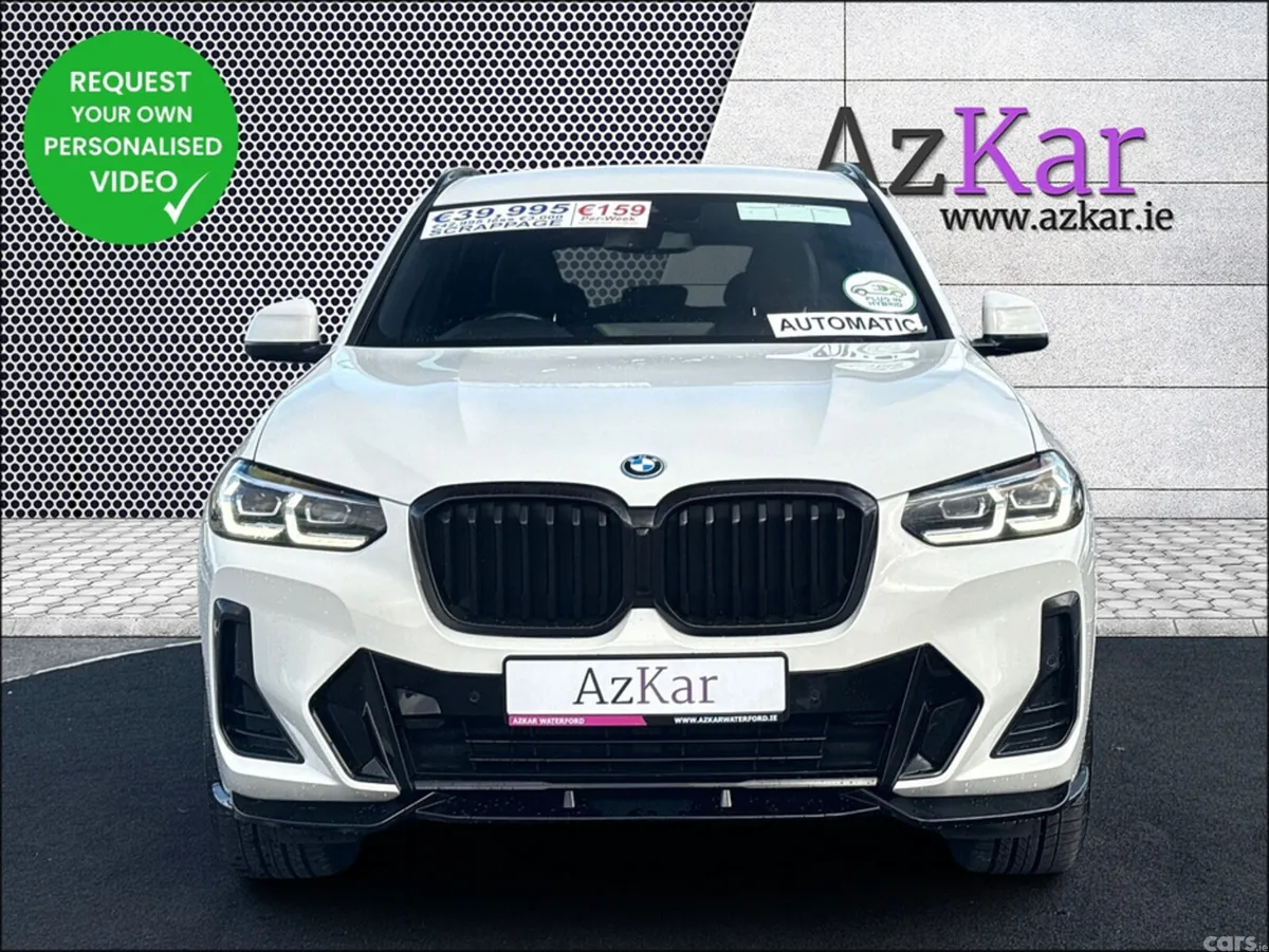 BMW X3 SUV, Petrol Hybrid, 2022, White