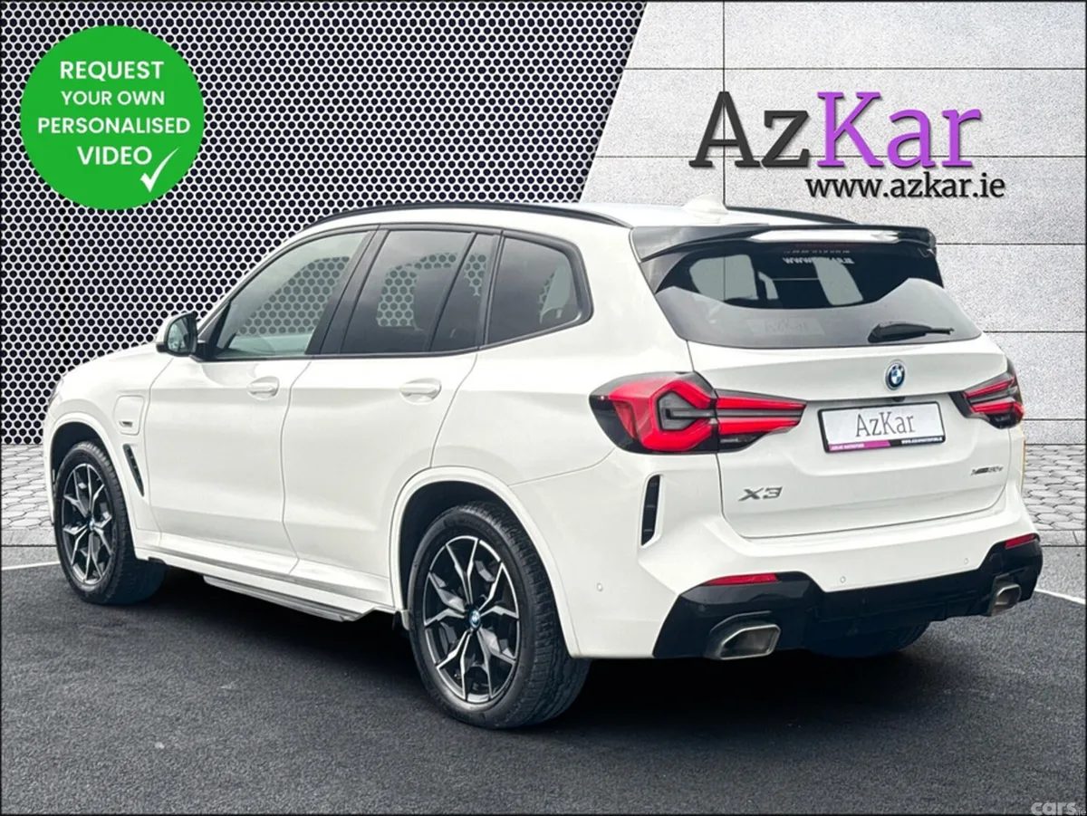 BMW X3 SUV, Petrol Hybrid, 2022, White