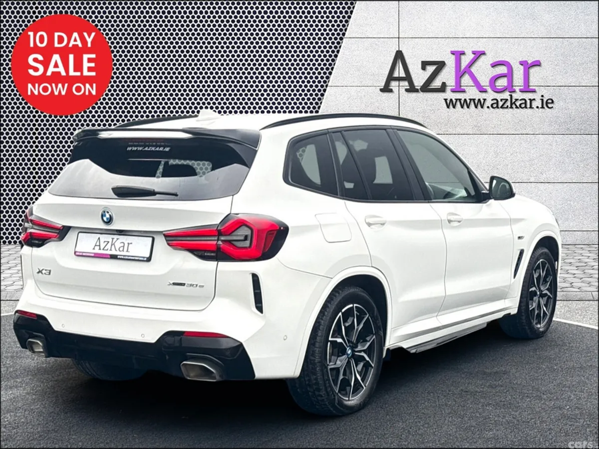 BMW X3 SUV, Petrol Hybrid, 2022, White