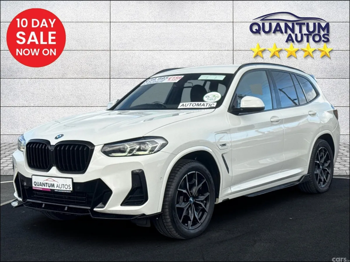 BMW X3 SUV, Petrol Hybrid, 2022, White