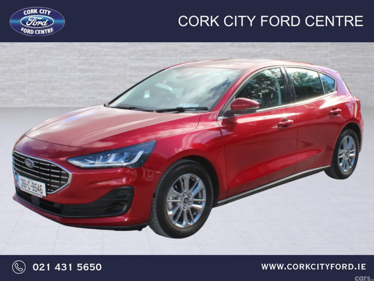 Ford Focus Hatchback, Petrol, 2026, Red