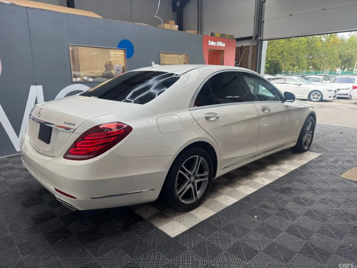 Mercedes-Benz S-Class Saloon, Petrol Hybrid, 2015, White
