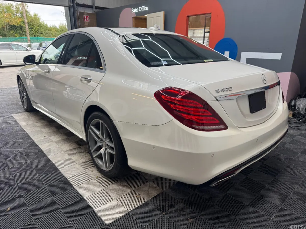 Mercedes-Benz S-Class Saloon, Petrol Hybrid, 2014, White