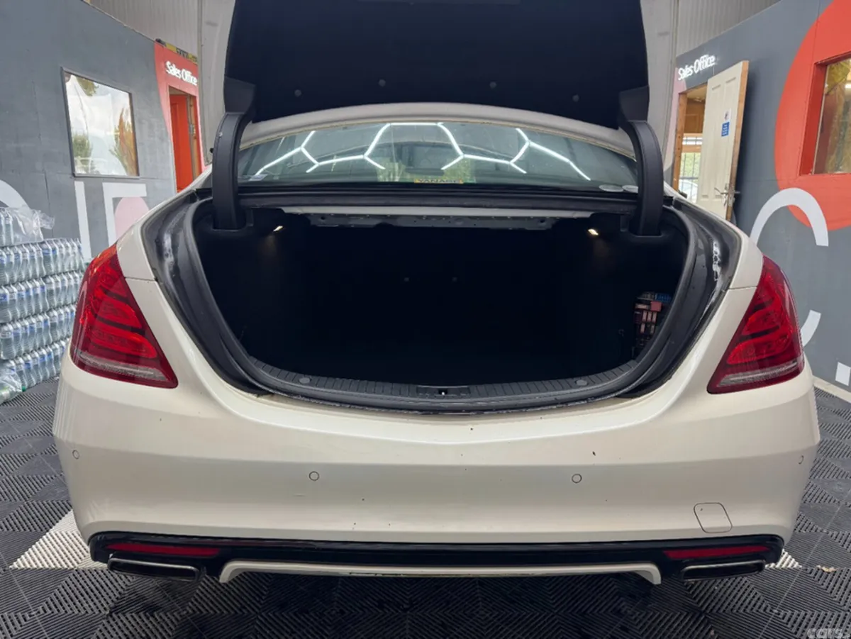 Mercedes-Benz S-Class Saloon, Petrol Hybrid, 2014, White