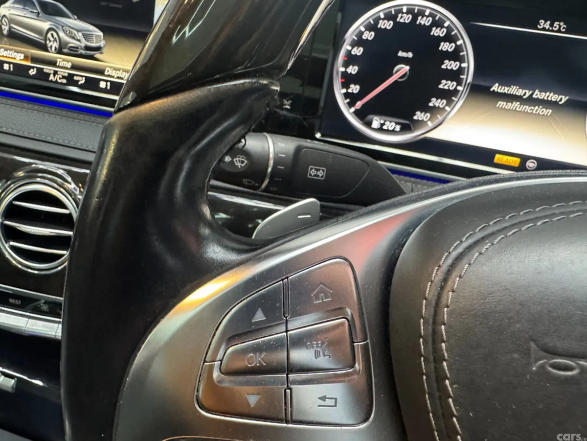 Mercedes-Benz S-Class Saloon, Petrol Hybrid, 2014, White