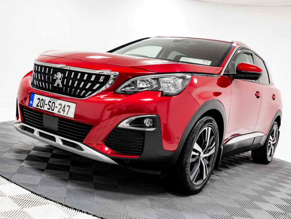Peugeot 3008 SUV, Diesel, 2020, Red