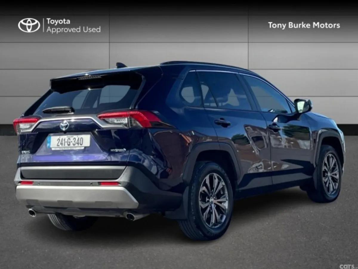 Toyota RAV4 SUV, Petrol Hybrid, 2024, Blue