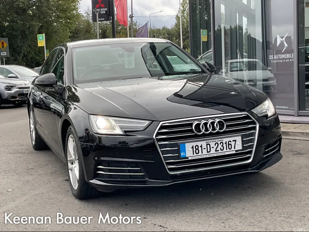 Audi A4 Saloon, Diesel, 2018, Black