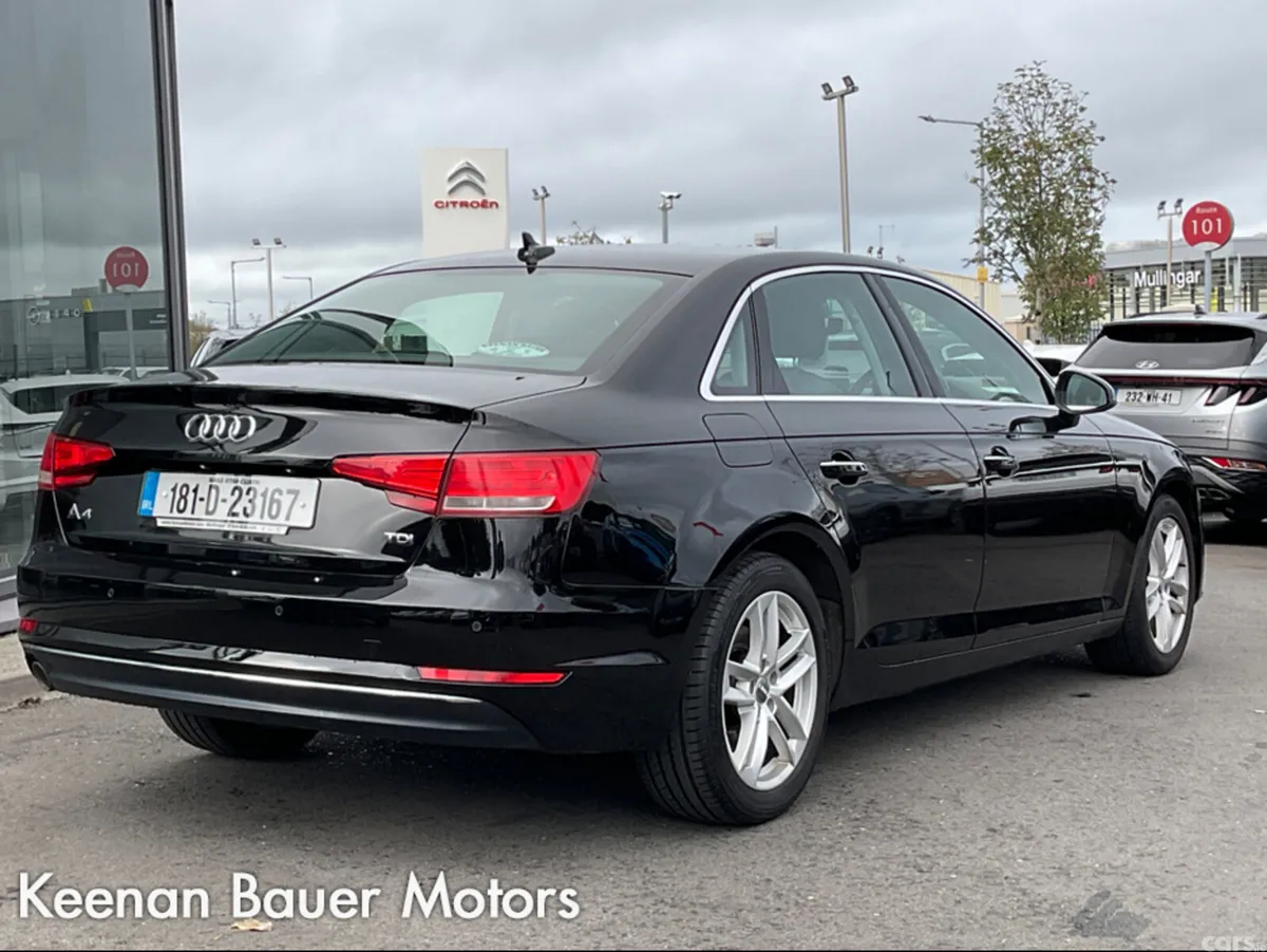 Audi A4 Saloon, Diesel, 2018, Black