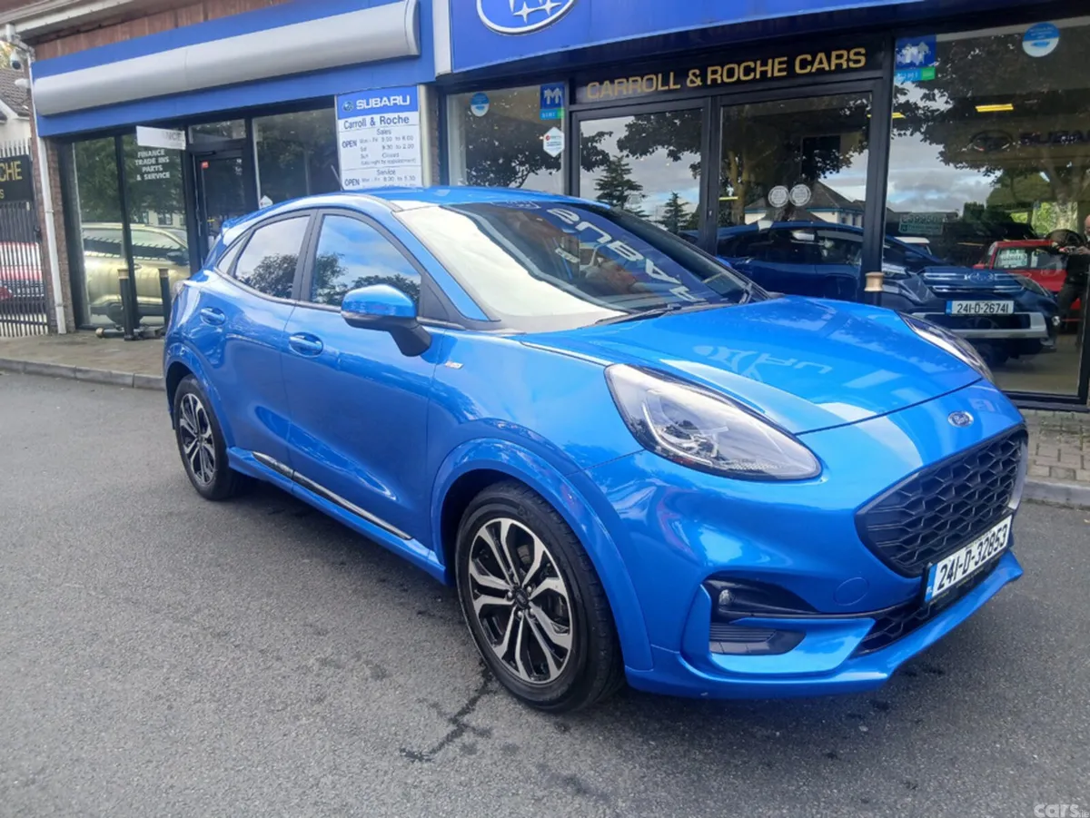 Ford Puma SUV, Petrol, 2024, Blue