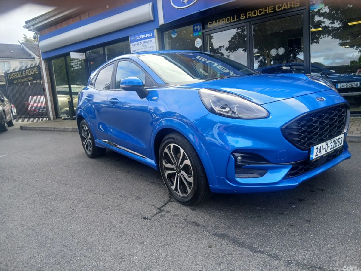 Ford Puma SUV, Petrol, 2024, Blue