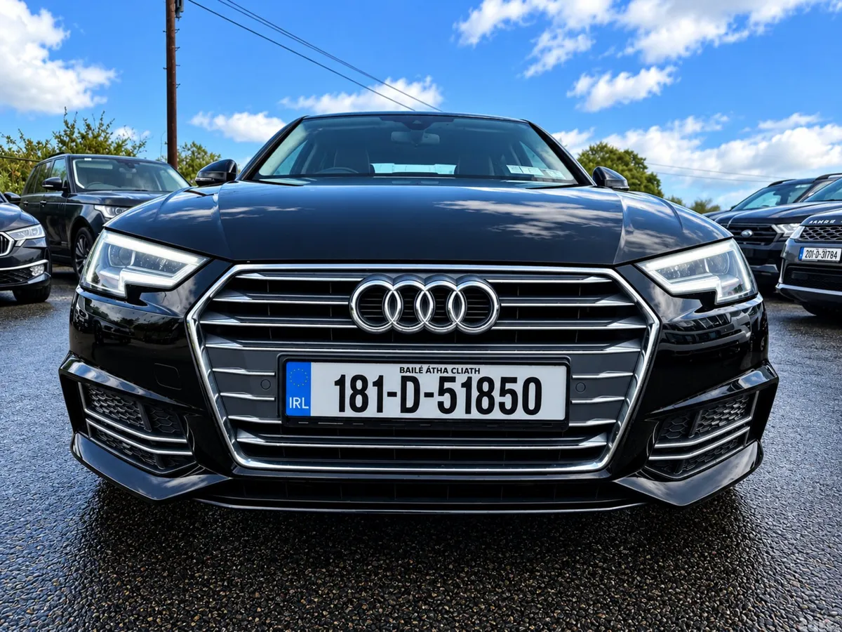 Audi A4 Saloon, Petrol, 2018, Black