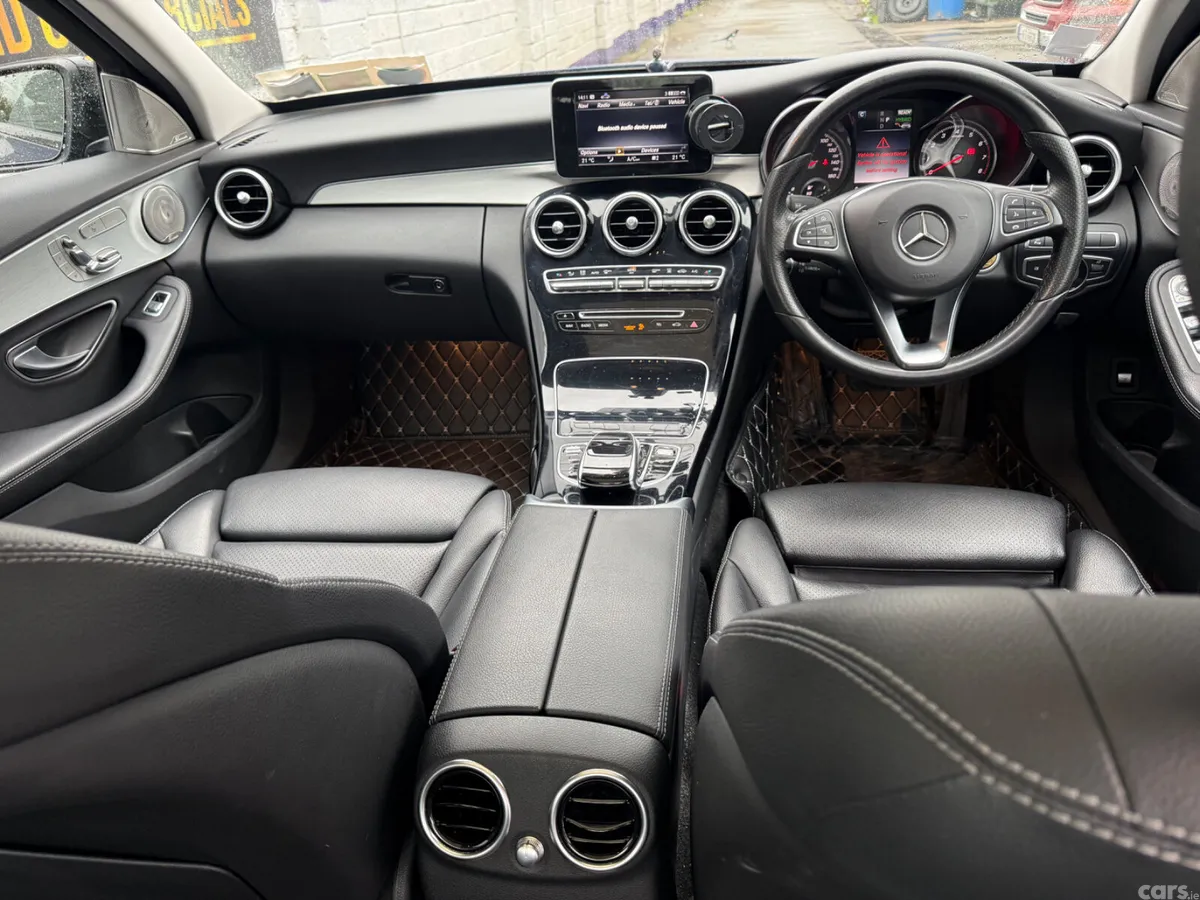 Mercedes-Benz C-Class Saloon, Petrol Plug-in Hybrid, 2017, Blue