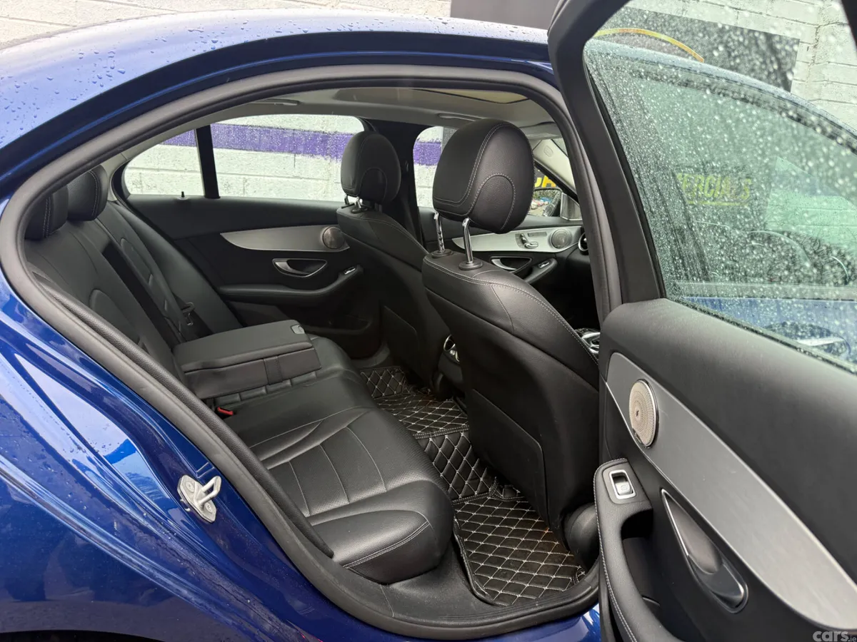 Mercedes-Benz C-Class Saloon, Petrol Plug-in Hybrid, 2017, Blue
