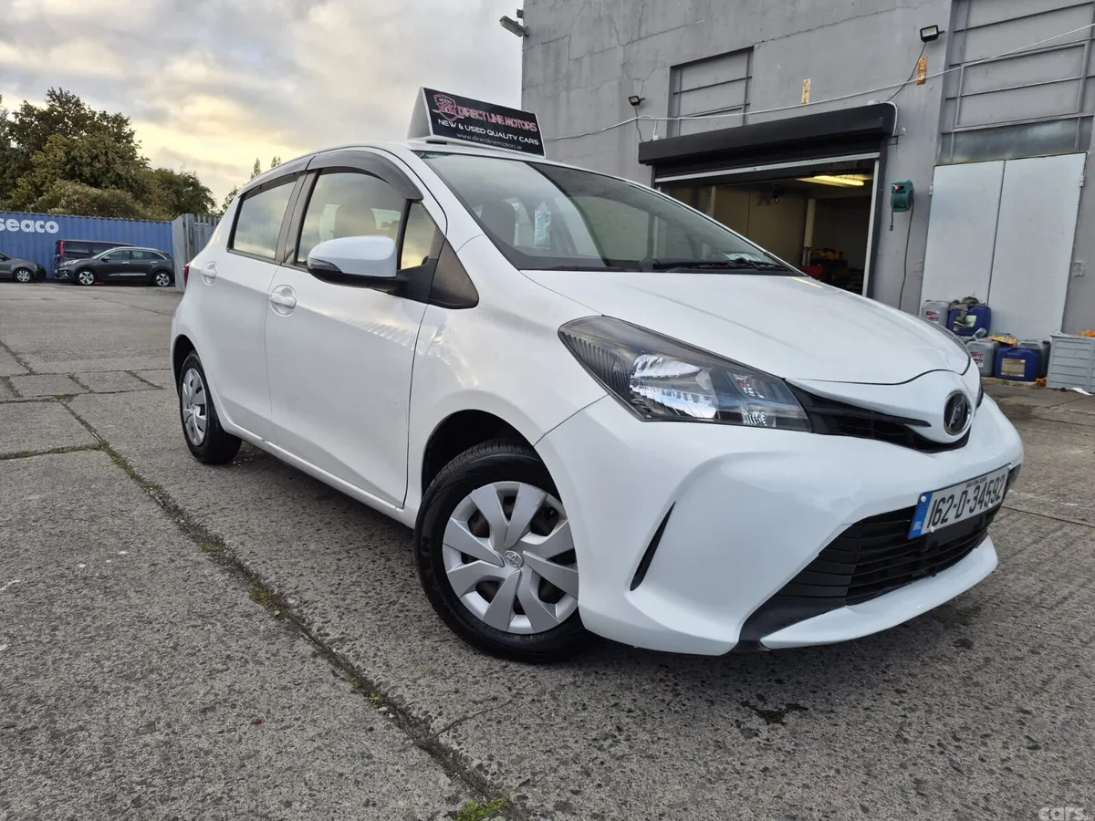 Toyota Vitz Hatchback, Petrol, 2016, White