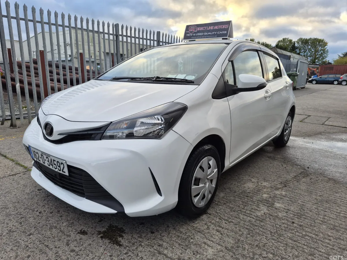 Toyota Vitz Hatchback, Petrol, 2016, White