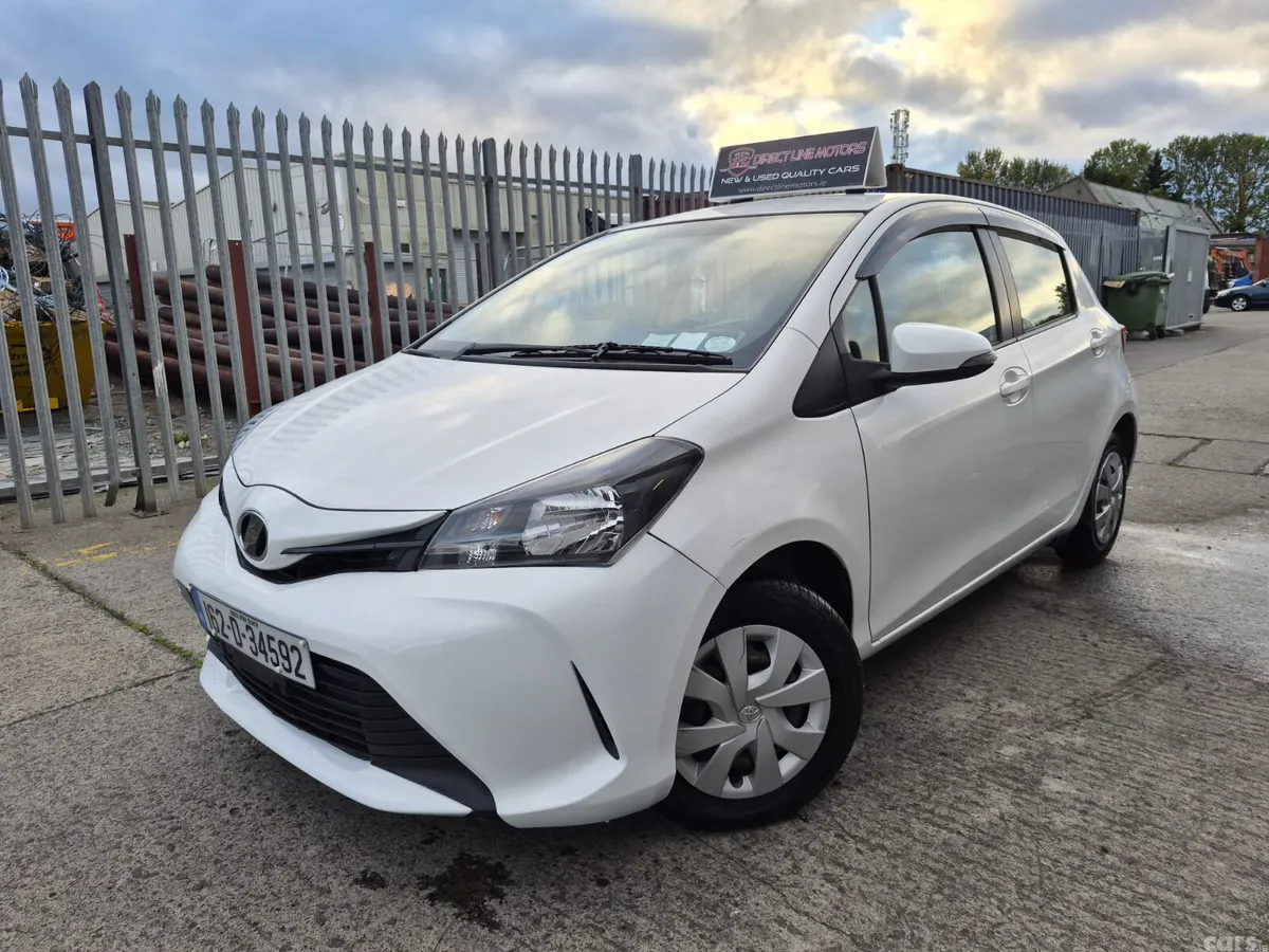 Toyota Vitz Hatchback, Petrol, 2016, White