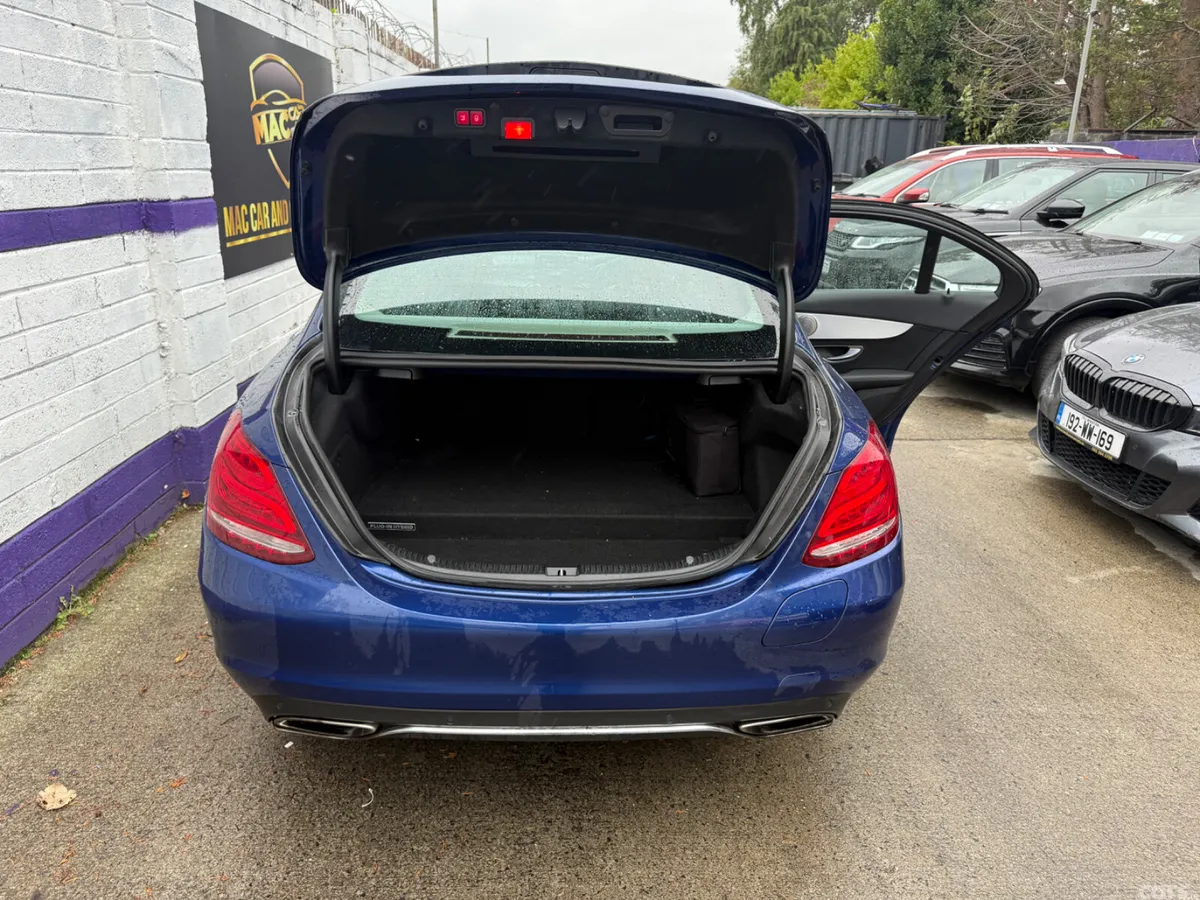 Mercedes-Benz C-Class Saloon, Petrol Plug-in Hybrid, 2017, Blue