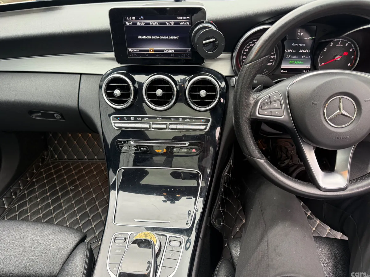 Mercedes-Benz C-Class Saloon, Petrol Plug-in Hybrid, 2017, Blue