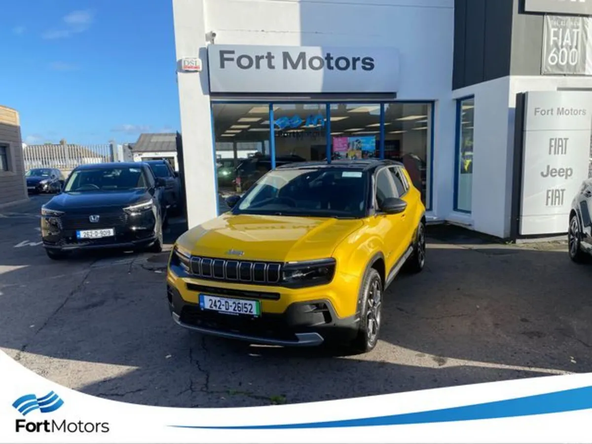 Jeep Avenger Hatchback, Electric, 2024, Yellow