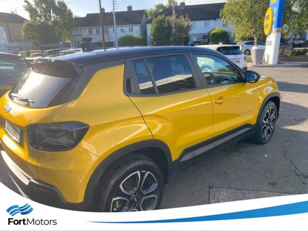 Jeep Avenger Hatchback, Electric, 2024, Yellow