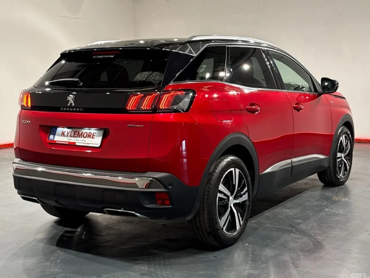 Peugeot 3008 SUV, Petrol Hybrid, 2023, Red