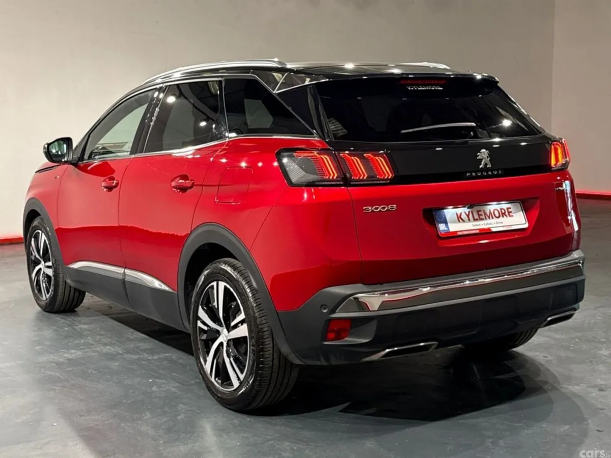 Peugeot 3008 SUV, Petrol Hybrid, 2023, Red