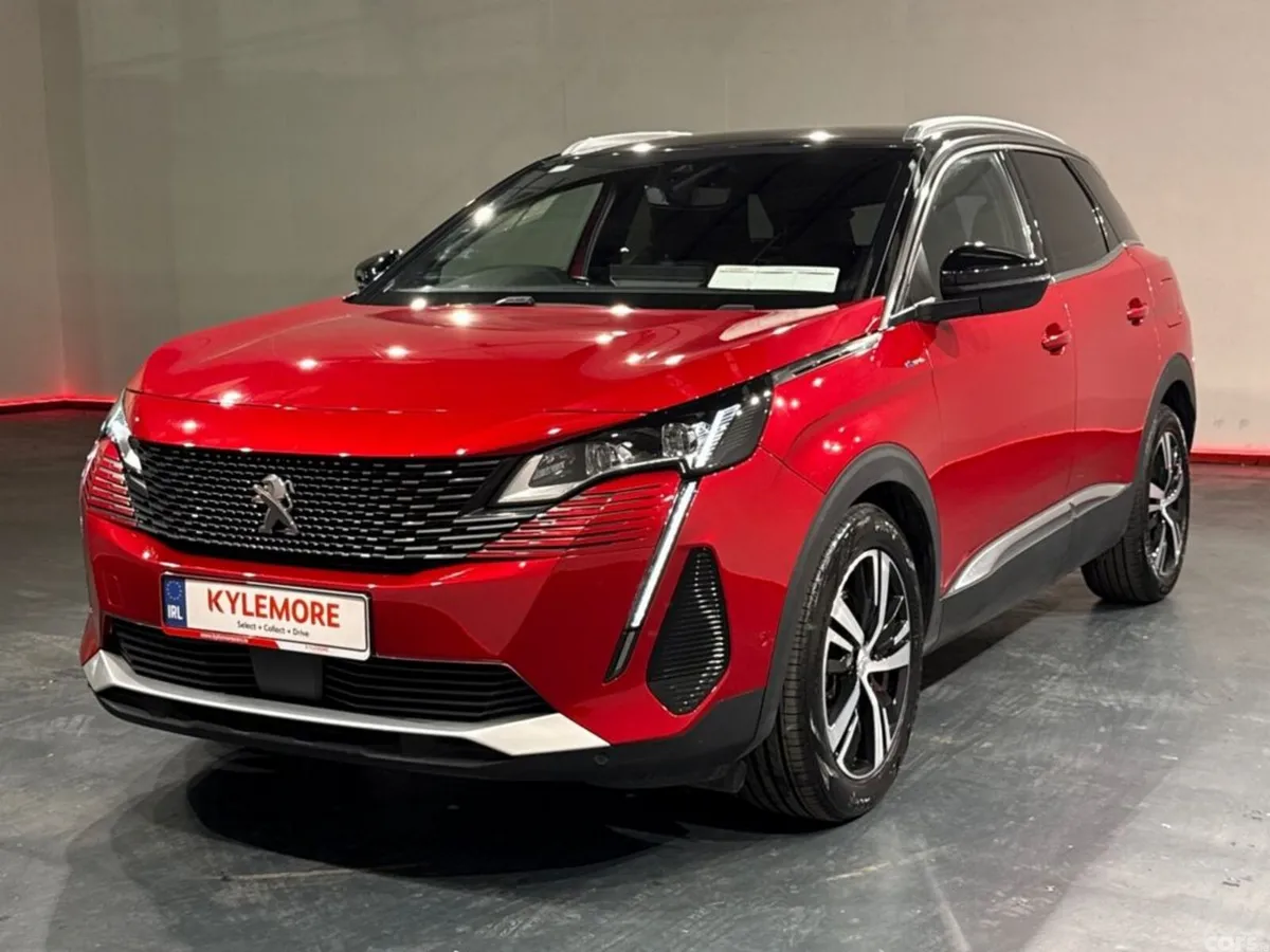Peugeot 3008 SUV, Petrol Hybrid, 2023, Red